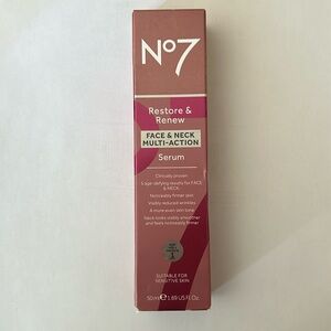 Boots No7 Restore and Renew Face and Neck Multi-Action Serum 50ml